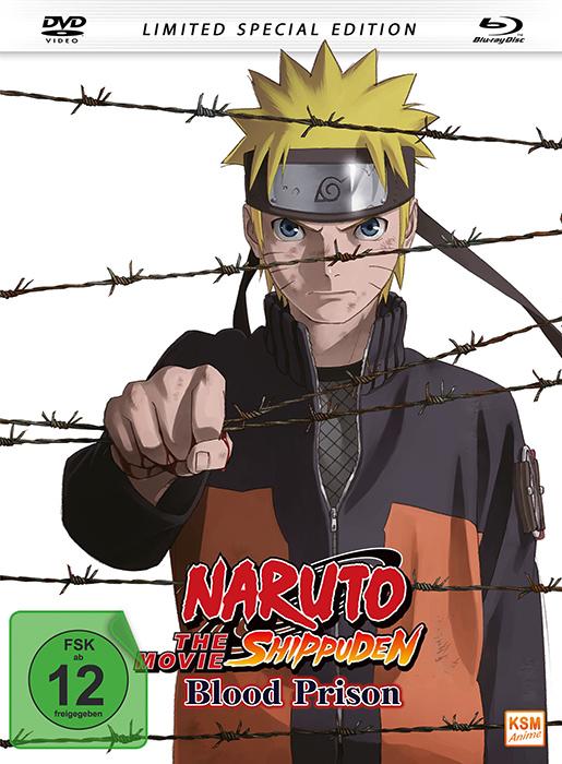 Actual product image Naruto Shippuden - The Movie 5 - Blood Prison (Blu-ray, 2011, German)