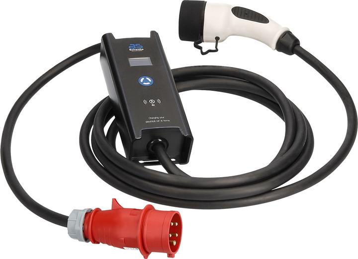 As - Schwabe Mobile electric car charging station MODE 2 CEE 16A to type 2 (CEE 16, 11 kW, 16 A, 5 m)