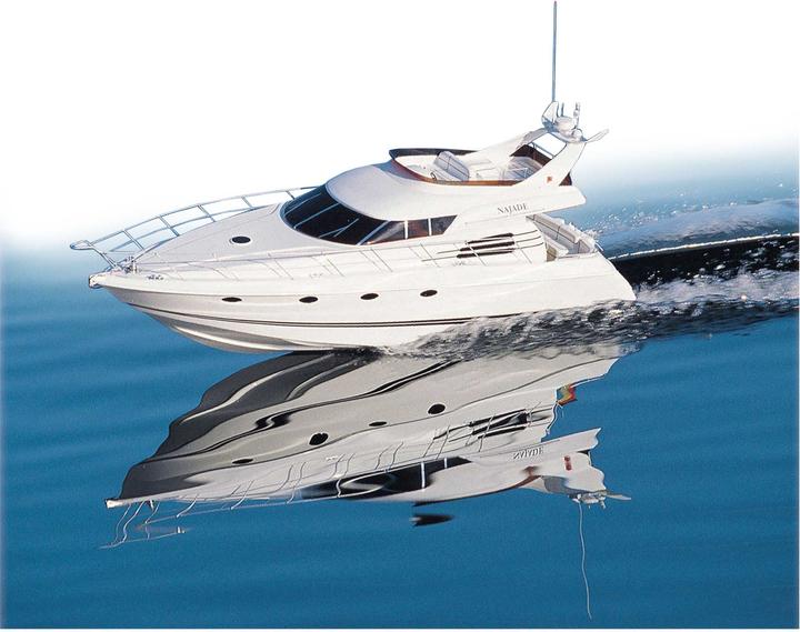 Actual product image Romarin naiad motor yacht 1/15 kit