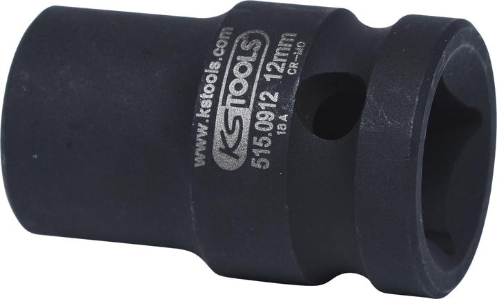 Actual product image KS Tools 1/2" power socket short (12 mm)