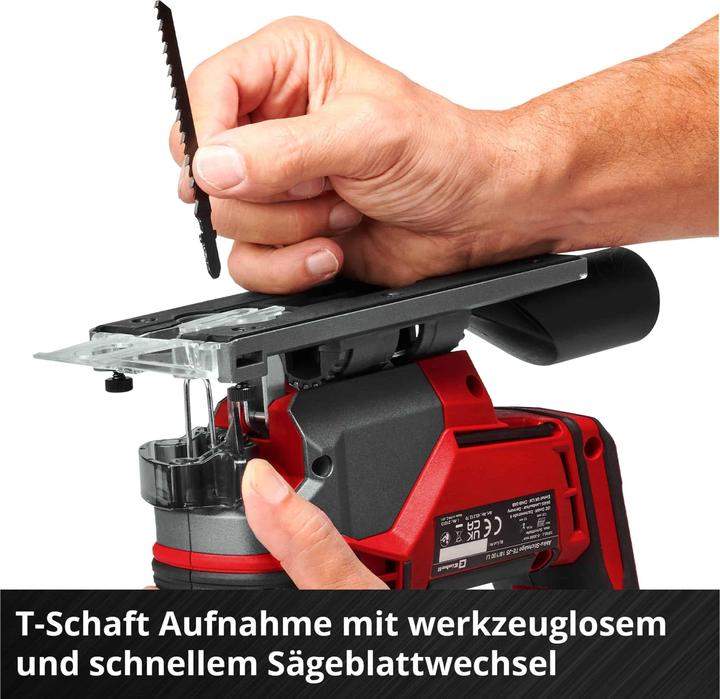 Actual product image Einhell Accu Decoupeerzaag TE-JS 18 Li Solo decoupeerzaag Accu en oplader niet inbegrepen