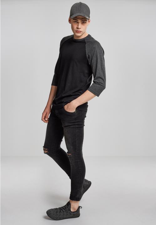 Actual product image Urban Classics Contrast 3/4 Sleeve Raglan Tee (S)