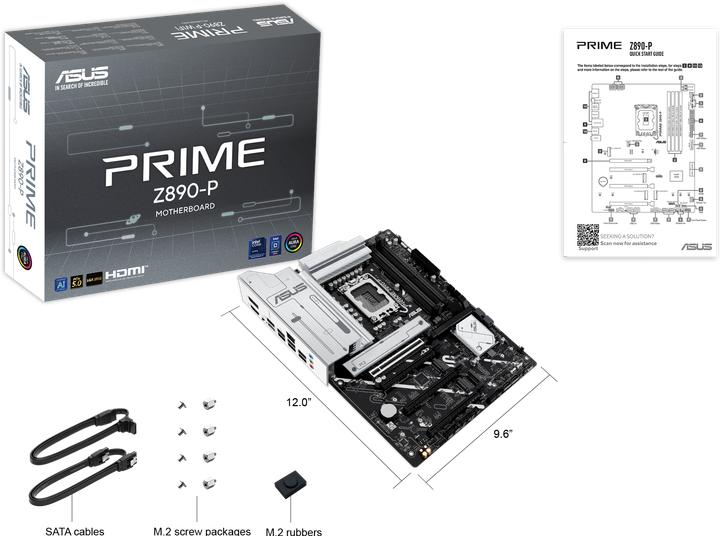 Produktbild ASUS PRIME Z890-P (LGA 1851, Intel Z890, ATX)