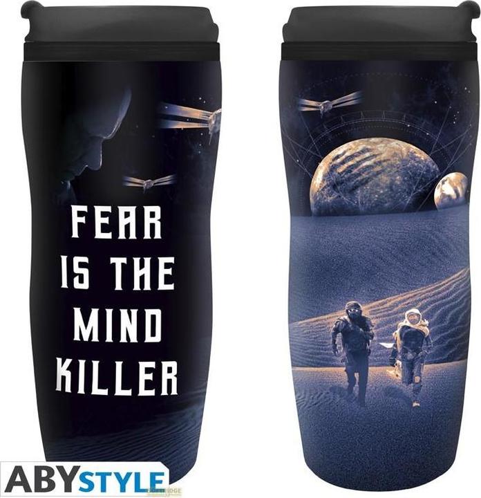 Actual product image ABYstyle Travel Mug Dune - Fear is the mind-killer
