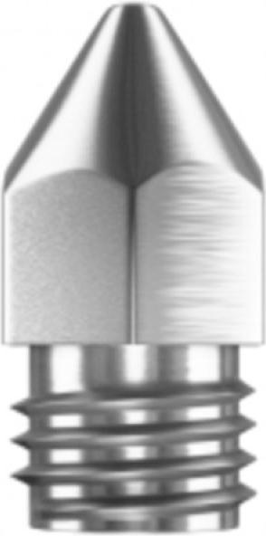 Actual product image MK8 Nozzle 1.0 mm Steel (Blast pipe)