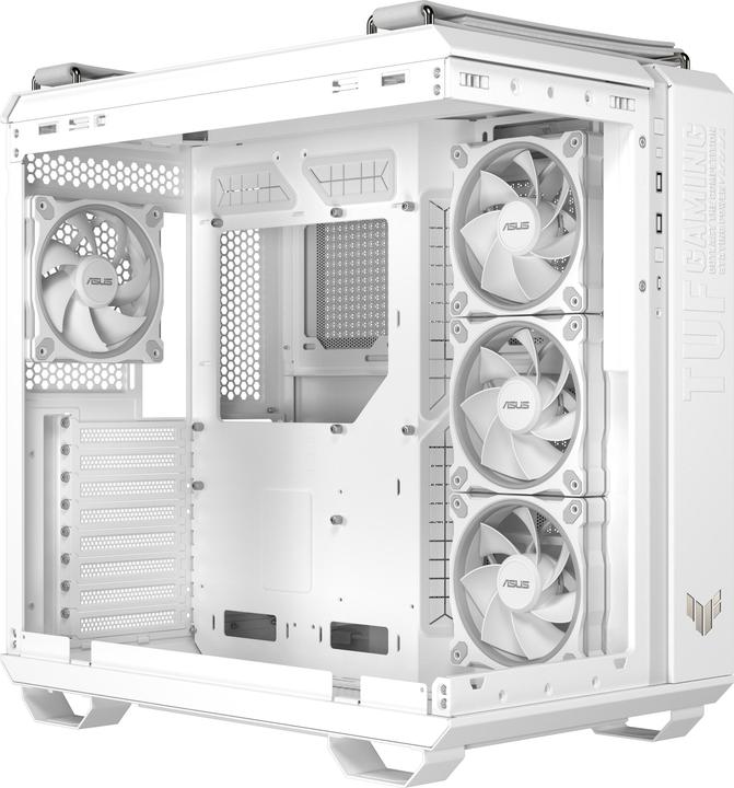 Actual product image ASUS Case TUF GAMING GT502 HORIZON TG ARGB WHITE (ATX, Mini-ITX, mATX)