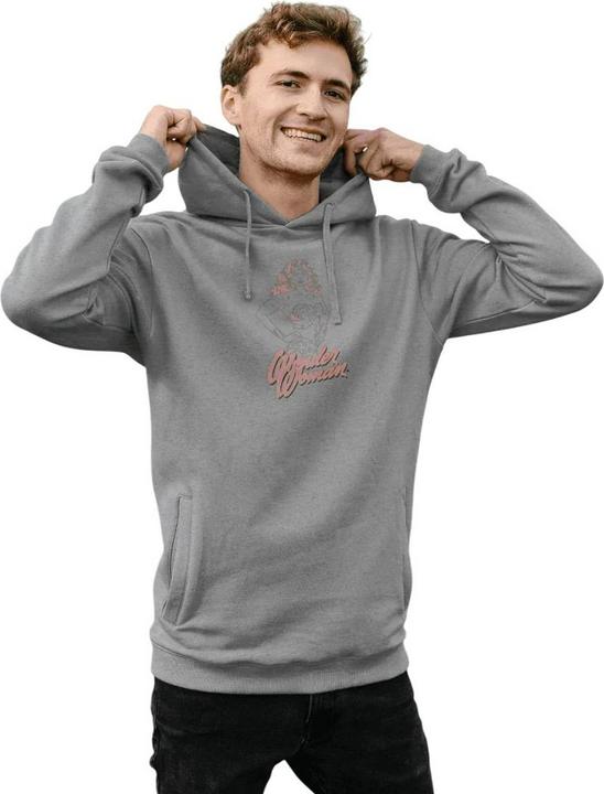 Immagine prodotto Wonder Woman Felpa con Cappuccio Outline Adulto Unisex (XL)