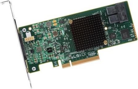 Produktbild LSI Controller PCIe 3.0 x8 - 2x SFF-8643 MegaRAID SAS 9341-8i