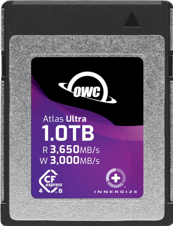 Actual product image OWC 1TB Atlas Ultra CFexpress 4.0 Type B (1000 GB, CFexpress type B)