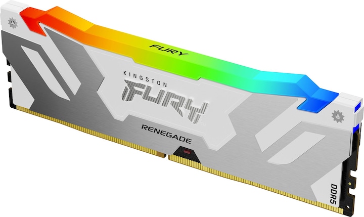 Produktbild Kingston D5 16GB 6000-32 Renegade RGB wh KFY XMP (1 x 16GB, 6 MHz, DDR5-RAM, DIMM)