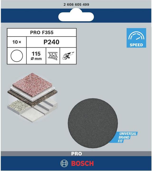 Productafbeelding Bosch Professional Zubehör Schuurpapier voor schuurpunt (240)