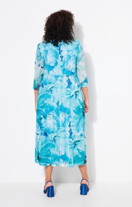 Actual product image Ulla Popken Springtime Floral Layered Dress (46, 48)