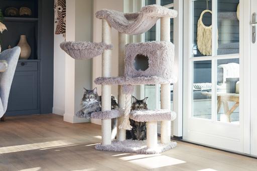 Produktbild Beeztees Kratzbaum Duco (126 cm, Taupe)