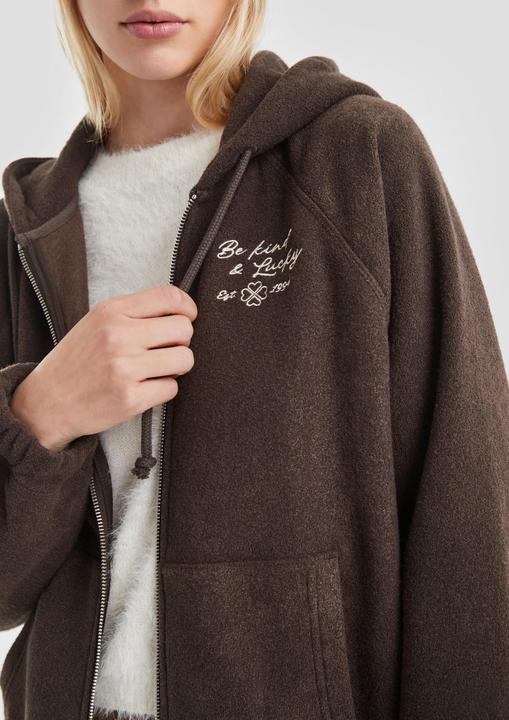 Produktbild s.Oliver Sweatshirt Teddyfleece Jacke (M)