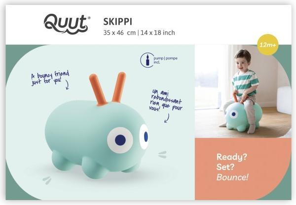 Actual product image Quut Skippi - Minty green, bouncy animal