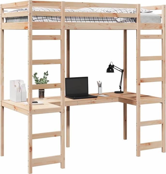 Produktbild vidaXL Loft Bett (75 x 190 cm)