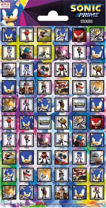 Produktbild Totum Aufkleberbogen Sonic