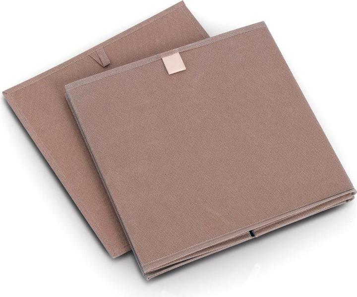 Image du produit Zeller Present Boîte de rangement non tissé mocca 32x32x32 cm (32 x 32 x 32 cm, 2.41 l)