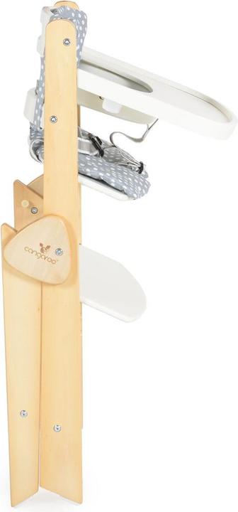 Actual product image Cangaroo Kinderhochstuhl Caramel Holz (Stair high chair)