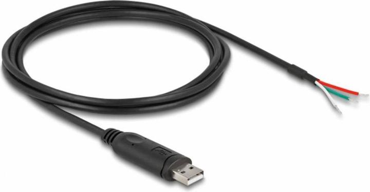 Produktbild Delock Adapterkabel USB 2.0 Typ-A zu seriell RS-485 3 x offe (2 m, Industriekabel)