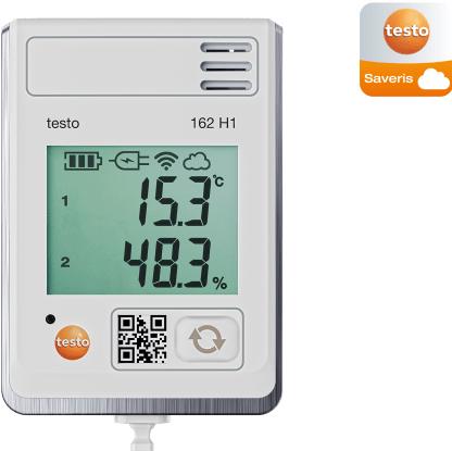 Actual product image Testo 0572 1624 162 H1 Multi-Datenlogger Messgrösse Temperatur, Luftfeuchtigkeit (Measuring device case)
