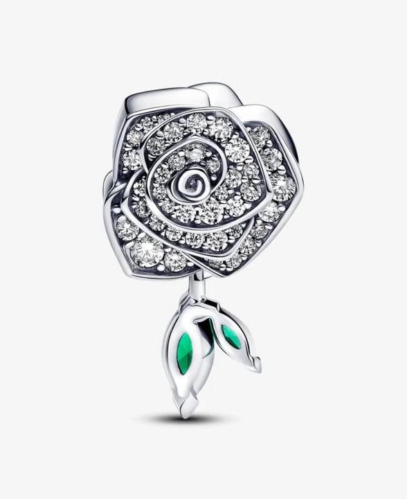 Immagine prodotto Pandora Fascino Rosa fiorita scintillante (Argento 925)