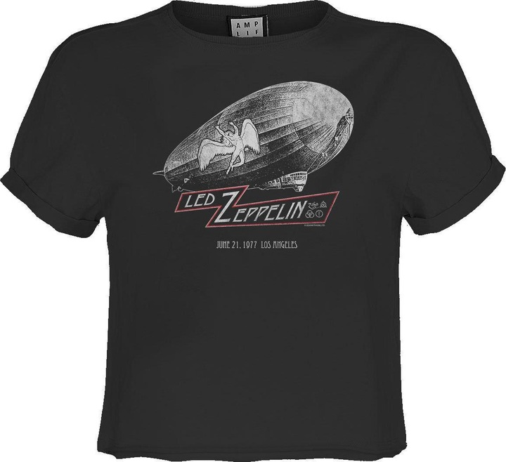 Image du produit Amplified Dazed And Confused Led Zeppelin Crop Top - Femmes/Dames (M)