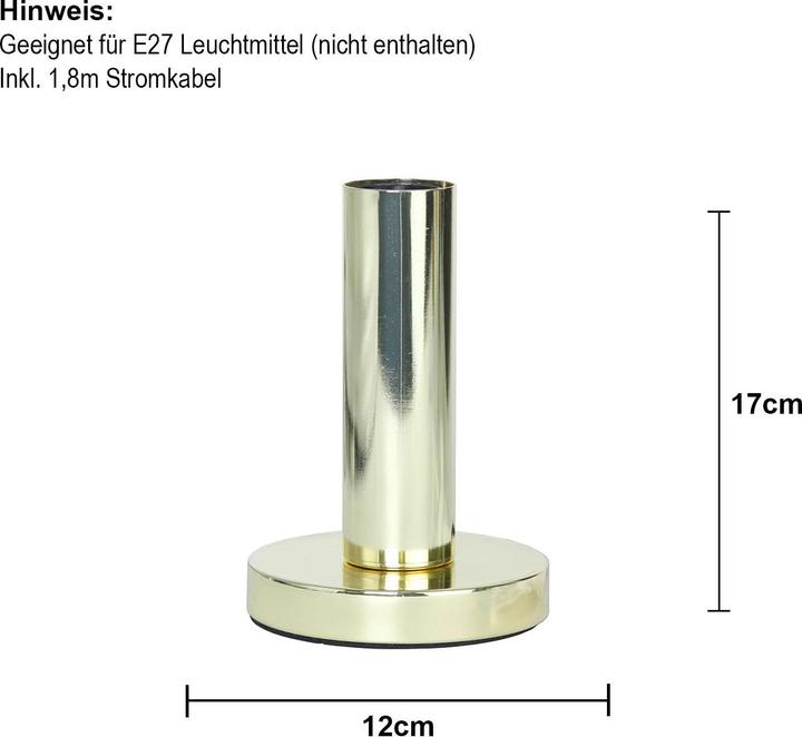 Actual product image Star Trading Lamp Base E27 Glans (E27)