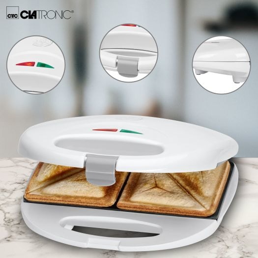 Produktbild Clatronic Sandwichmaker ST 3477 Weiss