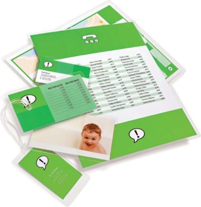 Actual product image GBC Foil pouches ED23125 MixPack for photos 30 pcs. (A4, 30 pcs., 125 µm)