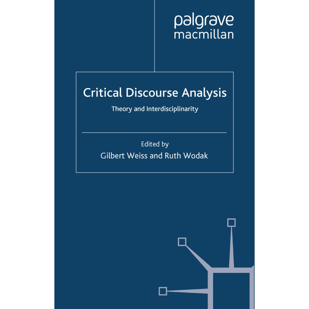 Critical Discourse Analysis, Fachbücher von Ruth Wodak, Gilbert Weiss