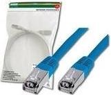 Produktbild Digitus CAT 5e SF-UTP Patchkabel Cu PVC AWG 26/7 Länge 0,5 m Farbe Blau (FTP, CAT5e, 0.50 m)