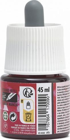 Productafbeelding Pebeo Colorex waterinkt (Turks rood, 45 ml)