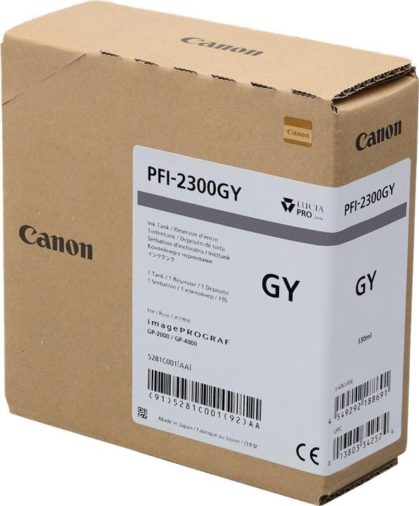Produktbild Canon PFI-2300 Grey (GY)