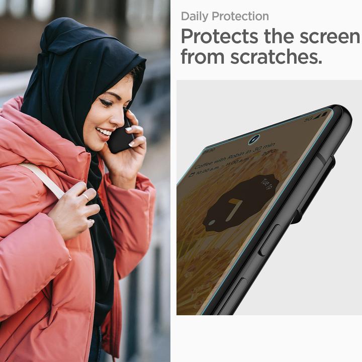 Produktbild Spigen Neo Flex Hydrogel film for Google Pixel 7 Pro screen 2 pcs. (1 Stk., Google Pixel 7 Pro)