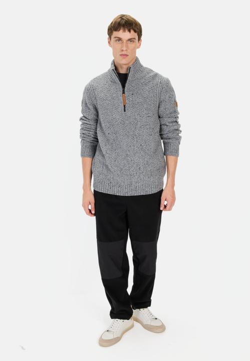 Produktbild Camel Active Strickpullover mit Troyer-Kragen (3XL)