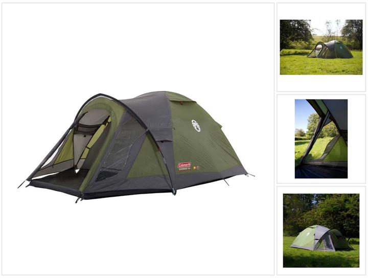 Actual product image Coleman Darwin 3 Plus (Dome tent, 4.90 kg, 3 persons)
