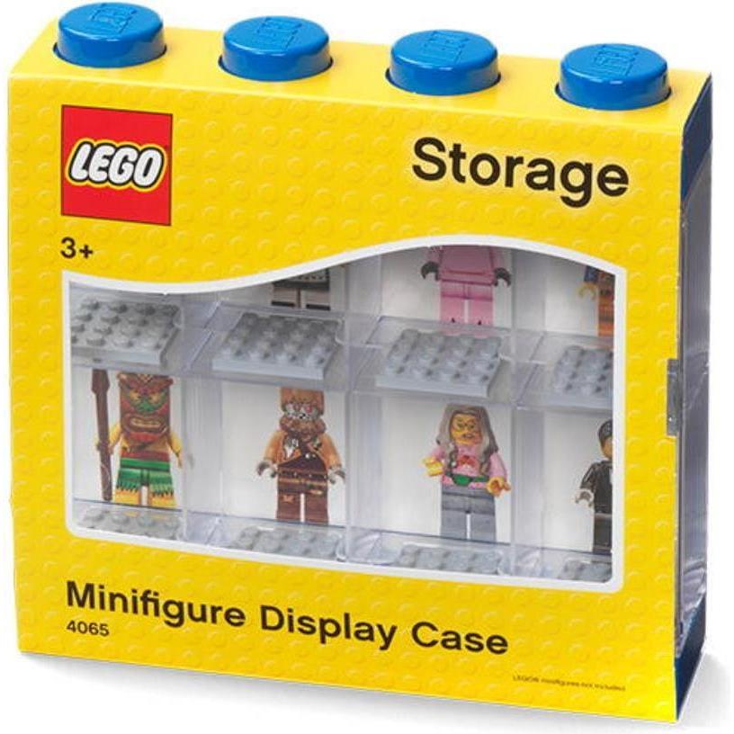 Thumbnail - LEGO, Spielzeugaufbewahrung, Minifigure Display Case 8 - Blue
