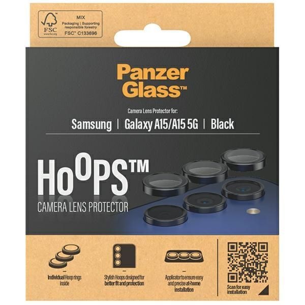 Actual product image PanzerGlass Hoops Camera Lens Protector (1 Piece, Samsung Galaxy A15, Samsung Galaxy A14 5G)