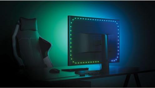 Immagine prodotto Nanoleaf Striscia luminosa a specchio per schermo 4D PC (Multicolore, 250 cm, Interno)
