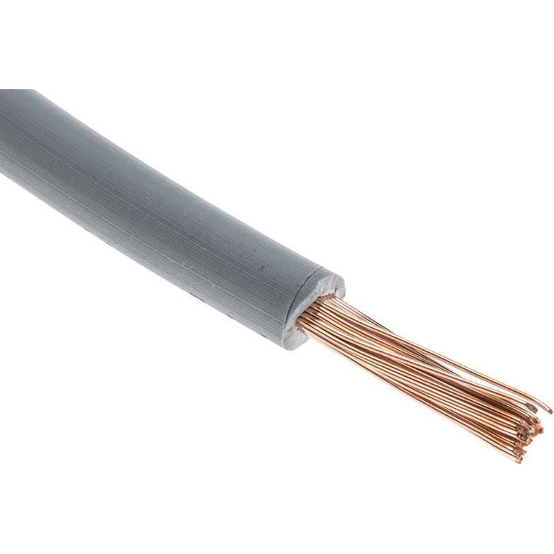 Rs Pro, Kabelleitung, 6701B/H07Z-K 0.75mm Grey Cable 100m (100 m)