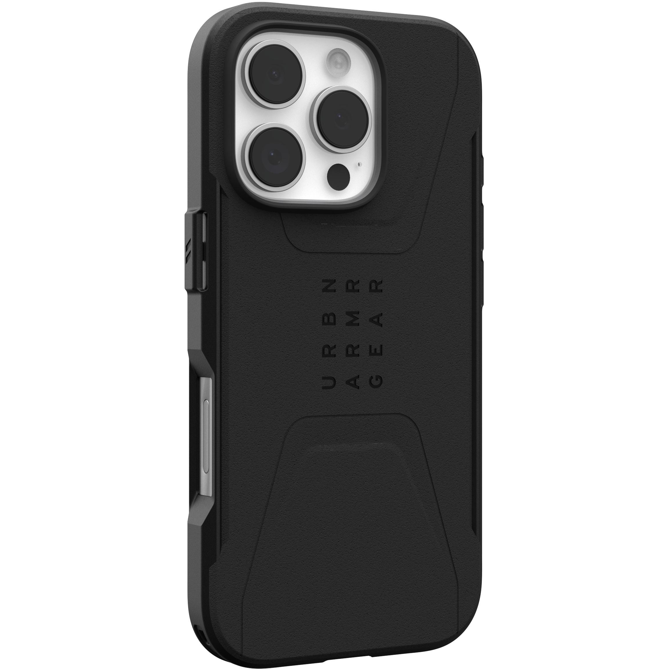 Thumbnail - UAG Civilian Magsafe (Apple iPhone 16 Pro), Smartphone Hülle, Schwarz