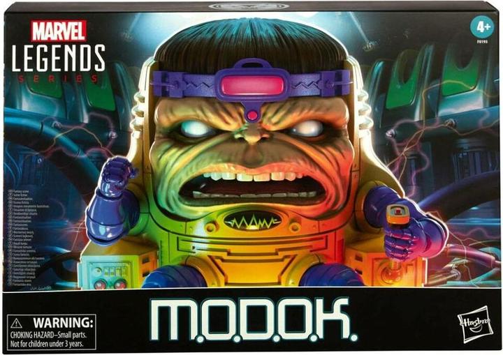 Immagine prodotto Hasbro M.O.D.O.K. della serie Marvel Legends Avengers alto 15 cm. e 4 accessori per i fan dai 4 anni in su