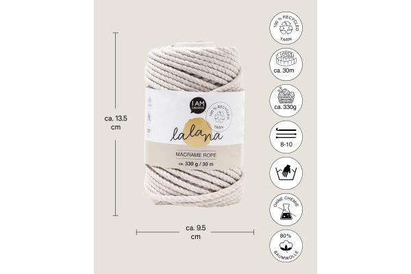 Actual product image Lalana Macrame Rope (30 m)