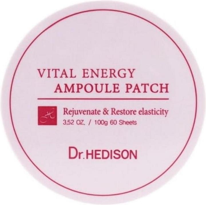 Produktbild Dr. Hedison Vital Energy Rejuvenating And Restoring Elasticity Eye Patches 60Pcs (Augenpatches, Tag)