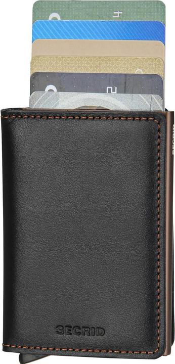 Actual product image Secrid Original Slimwallet -lompakko, musta/ ruskea