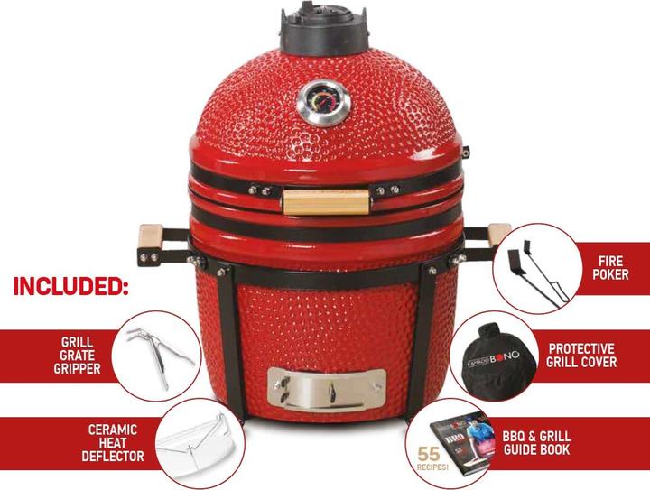 Actual product image Kamado Bono Minimo 15 (340 mm)