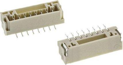 Produktbild JST GH Series Straight Surface Mount PCB Header, 8 Contact(s), 1.25mm Pitch, Shrouded