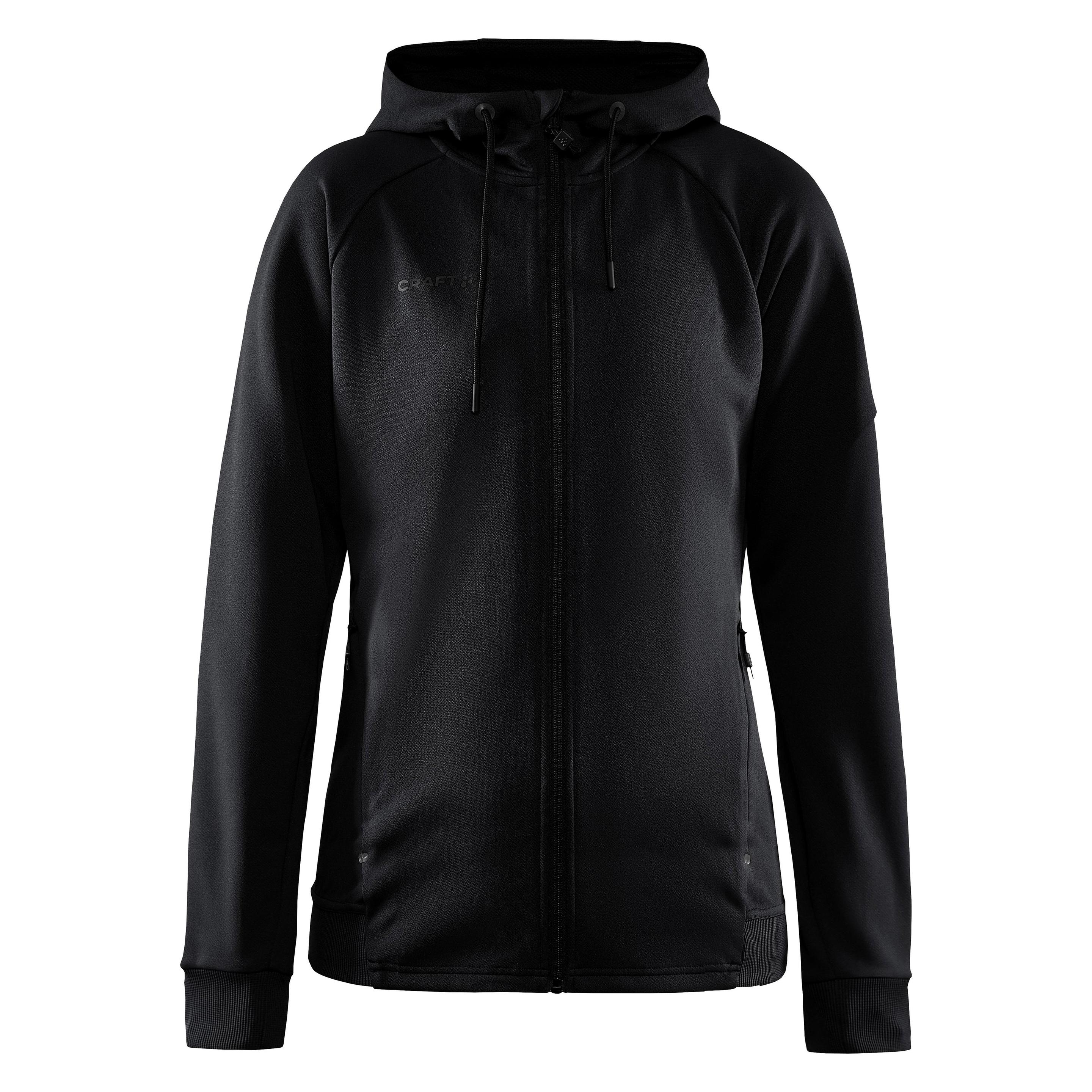 Craft, Damen, Pullover, Adv Unify Fz Hood W, Schwarz, (L)