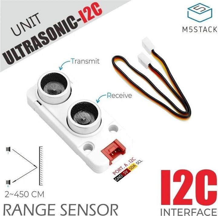 Produktbild M5Stack Ultraschall Distanz Sensor RCWL-9620